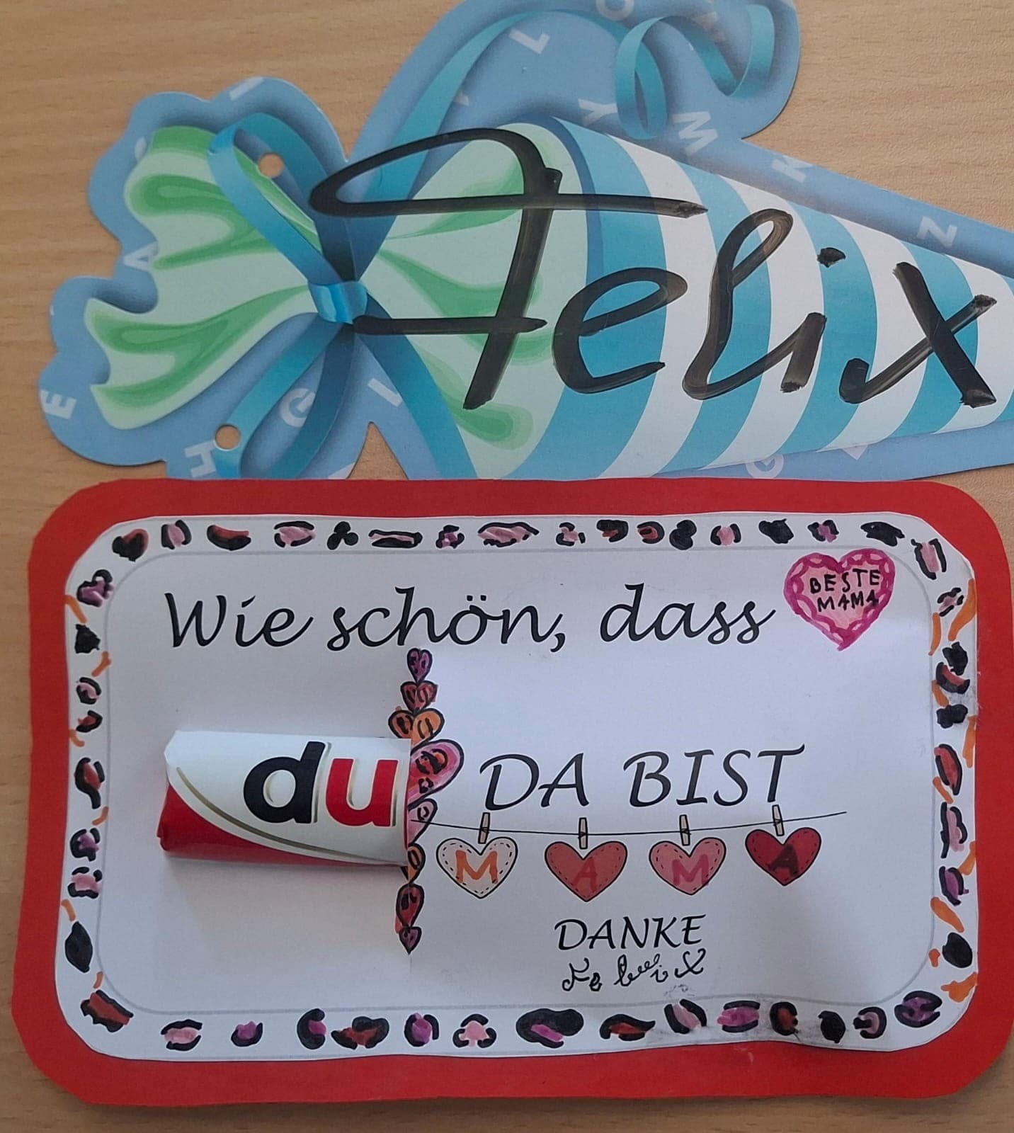 Danke dass du dir Zeit nimmst für mich!